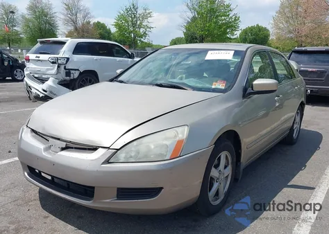 2003 Honda Accord 2.4 Ex from USA, damaged, VIN 1HGCM566X3A013283